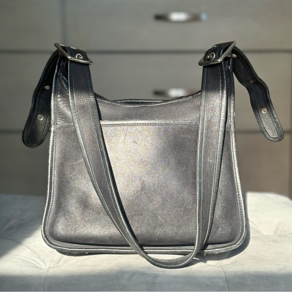 Vintage Coach Legacy Zip Bag 9966